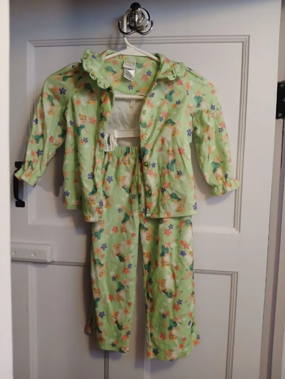 Disney Fairies Tinkerbelle Girls 3T Pajama Set